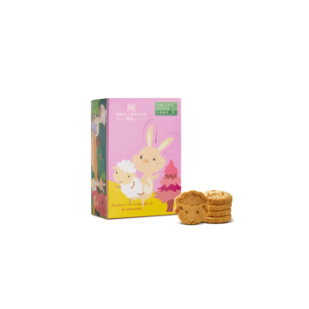 | The Artisan Hazelnut & Oat Cookies Gift Set