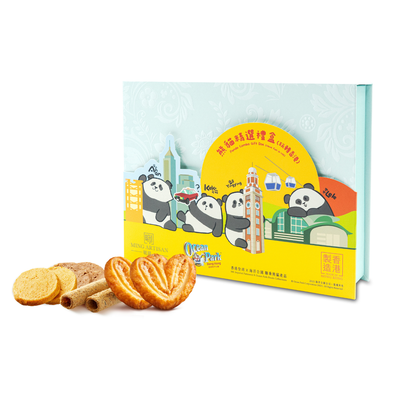 熊貓餅食 - 熊貓精選禮盒 (玩轉香港)   | Panda Foods- Panda Combo Gift Box (Have fun in HK)