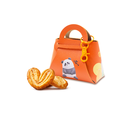 熊貓精品 - 熊貓小手袋精品禮盒 (盈盈) 橙色 | Panda Home - Panda Exquisite Handbag Gift Set  (Yingying) Orange